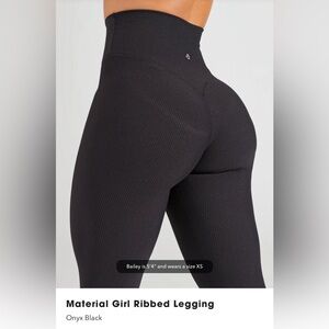 Buffbunny Material Girl Ribbed Legging